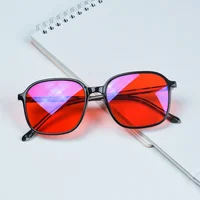 Gafas con lentes rojas SHINU, gafas para dormir mejor antes de la cama, solo lentes naranjas, gafas para juegos, gafas con filtro de luz azul para mujer