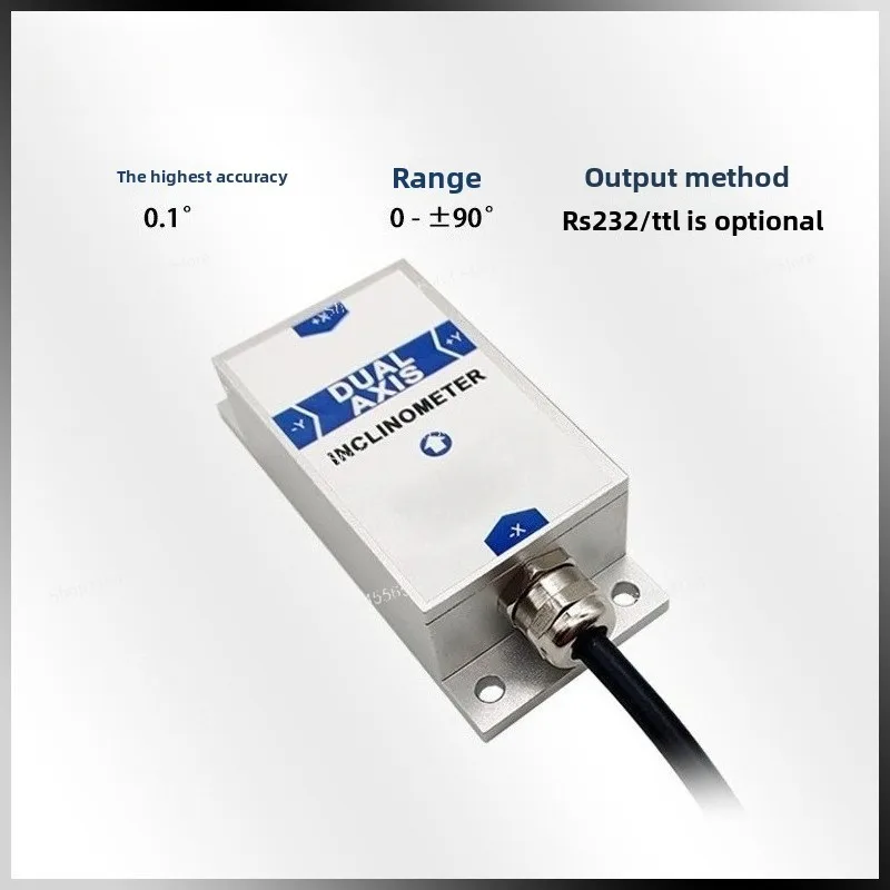 LIS344 Dual Axis Tilt Switch Digital Voltage Output, High Precision Angle Alarm for Industrial Monitoring and Safety Systems