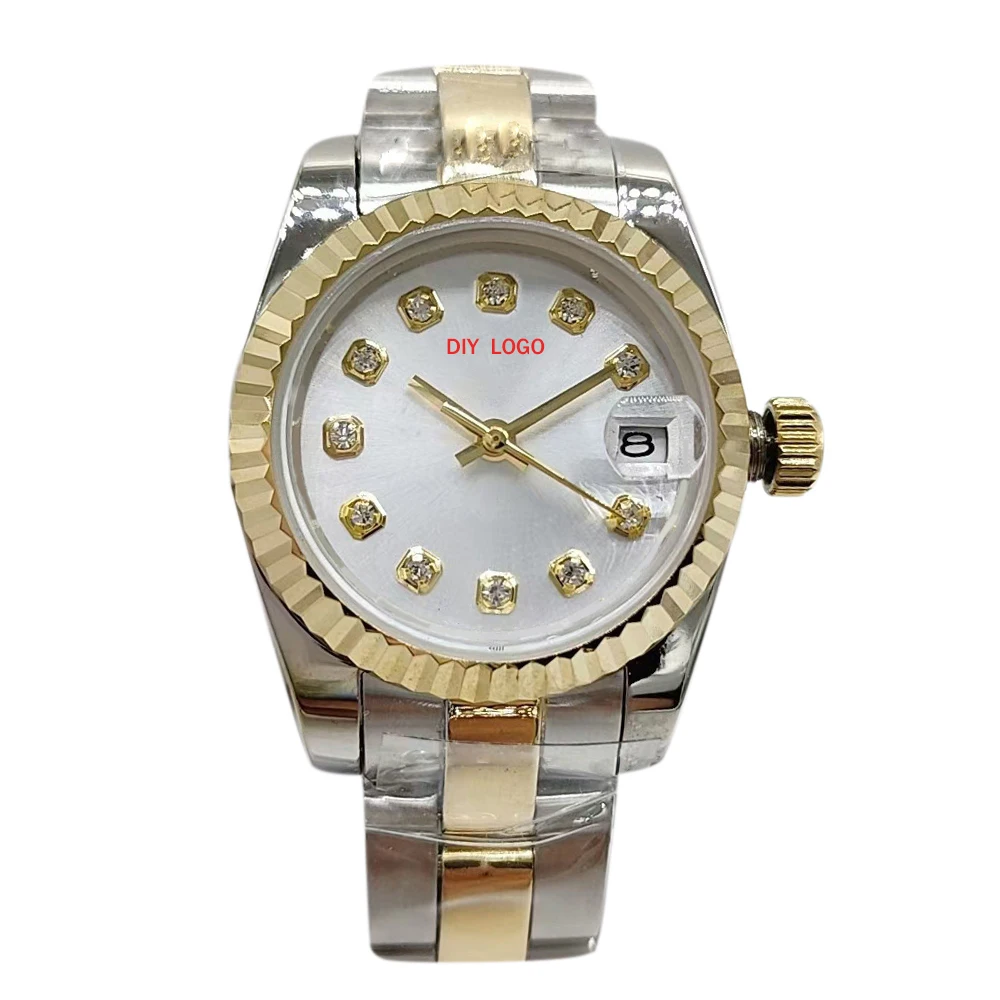 26mm - Watches for Women - Mechanical Movement with Stainless Steel Band | Beautiful Gift for Women