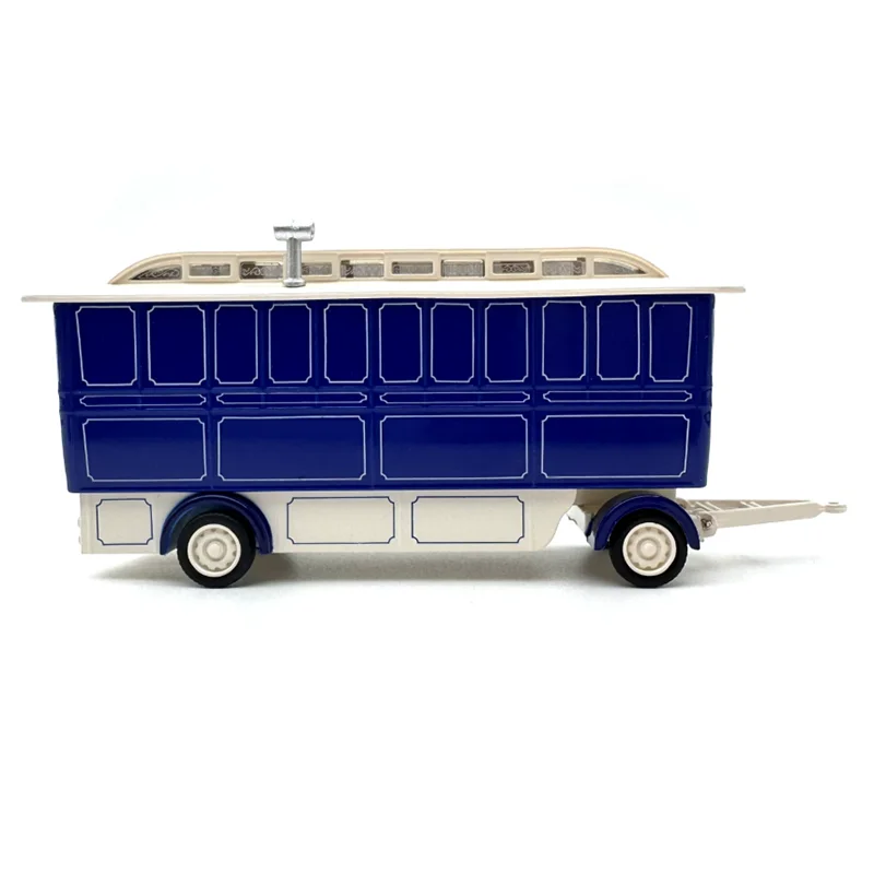 OXFORD 1/76 Scale Travel Trailer Alloy Vintage Car Model Simulation Toy Desktop Display Exquisite Gift
