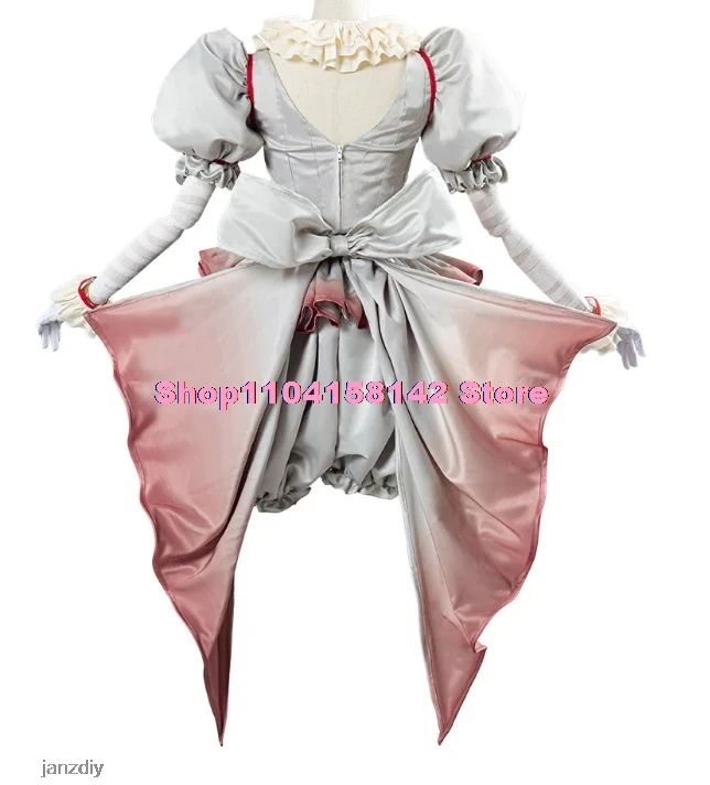 Costume de Cosplay du Film Clown détectée ywise, Tenue d'Halloween pour Bol, Horreur Lolita, Habillage pour Femme, Robe Nette, ixde Carnaval, Ensemble Complet