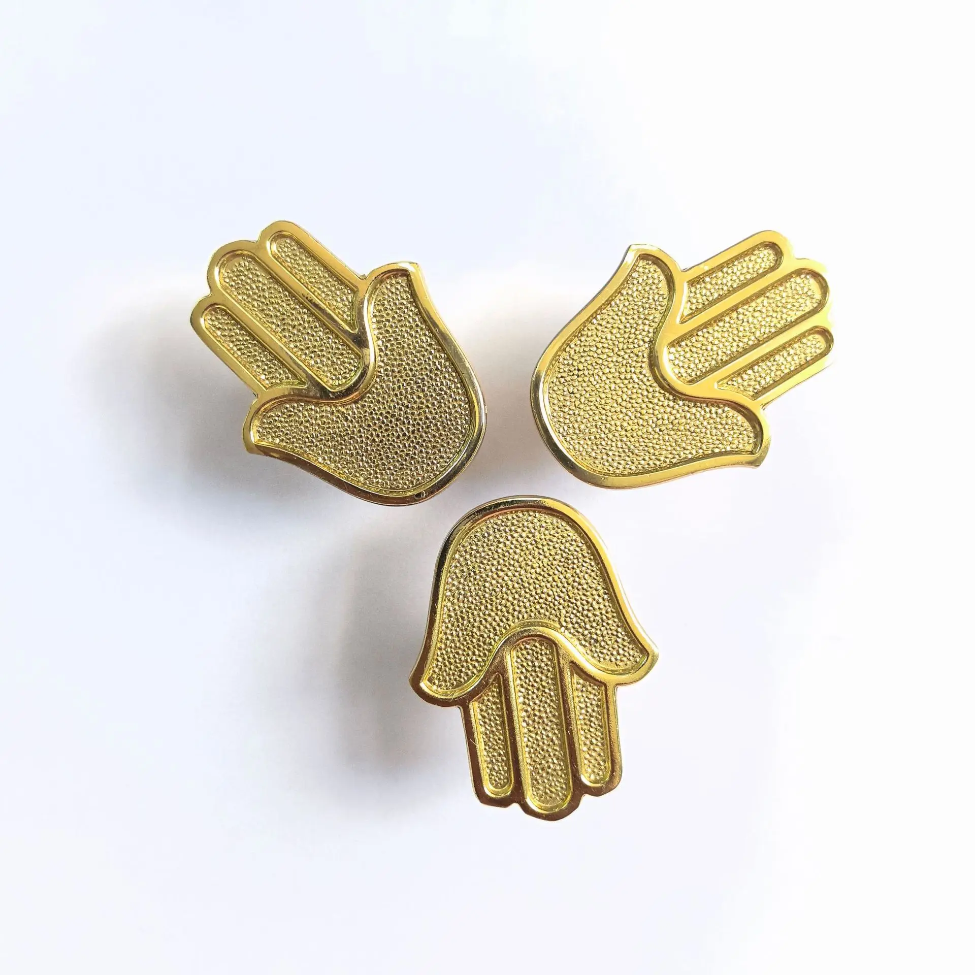 Decorate Handles for Furniture Brass Creative Palms Knob The Hamasa Hand Cabinet Drawer Boxes Luckyhand Knob