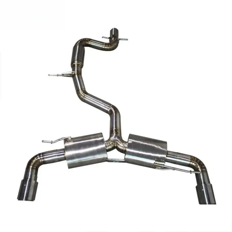 Titanium Alloy  Catback Exhaust System For Scirocco