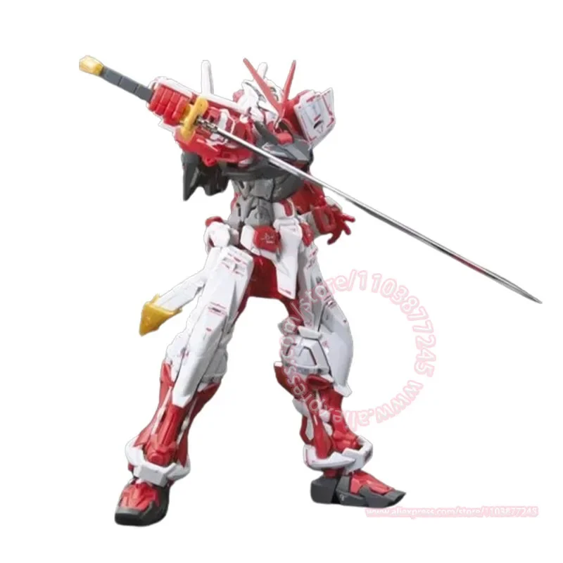 BANDAI Gundam Astray Red Frame Trendy Toy Peripheral Model Assembled Figure Birthday Present Tabletop Decoration RG 19 1/144