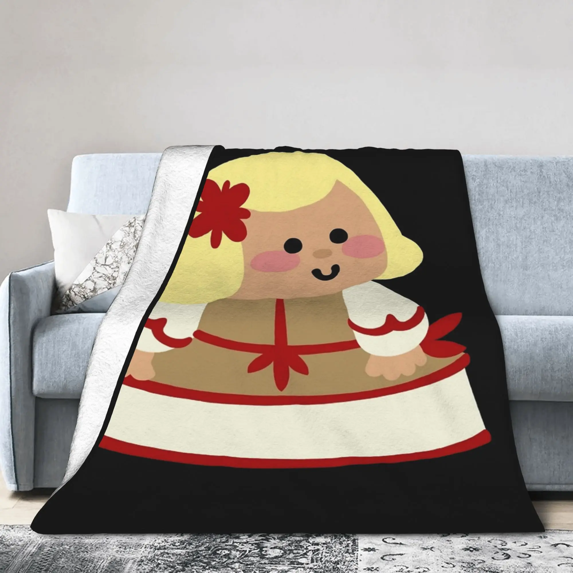 Las Meninas Velazquez Infanta Margarita Blankets Cartoon Flannel Bedding Throw Blankets Bedspreads Soft Airplane Travel Portable