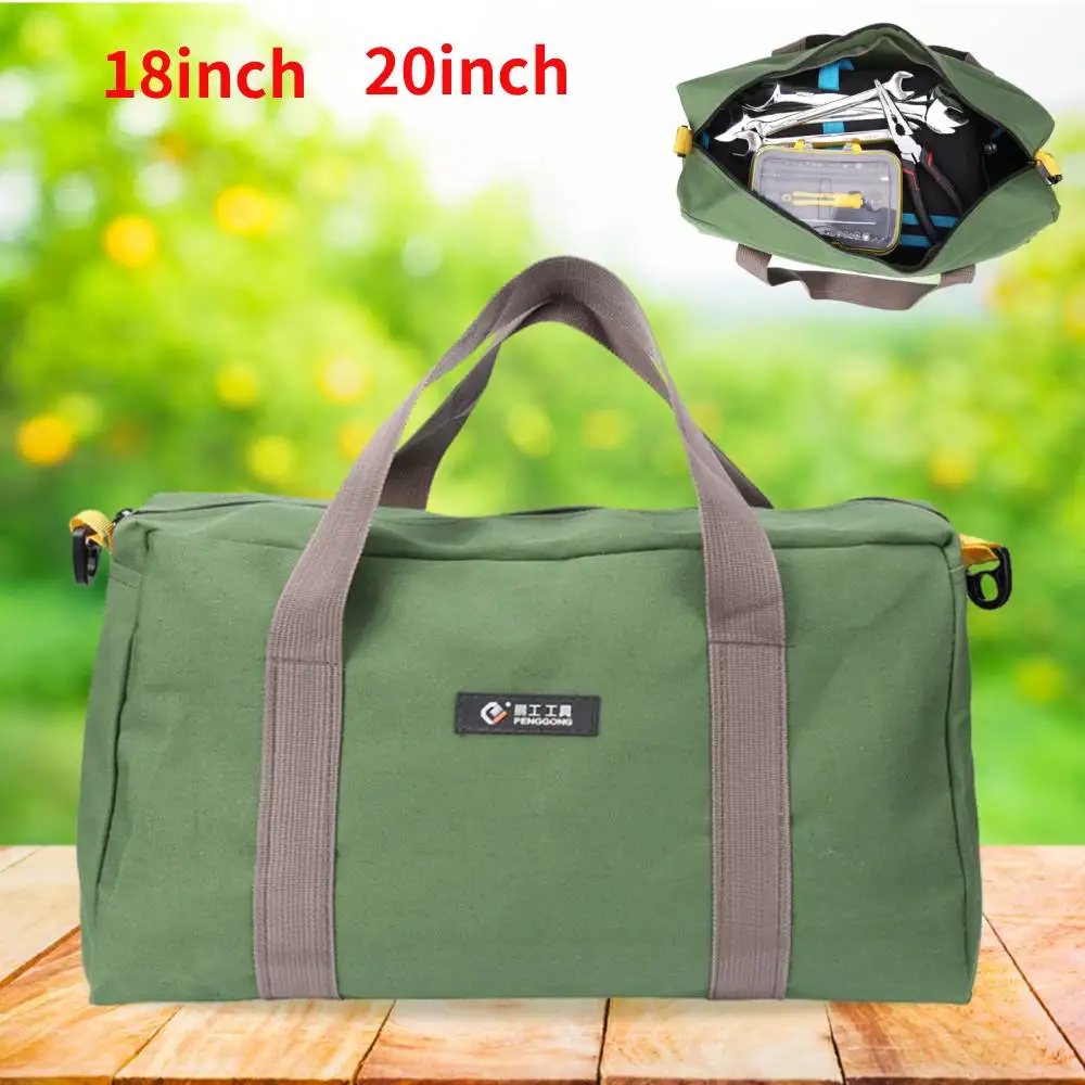 Maintenance Tool Bag Large Capacity Portable Strong Durable Waterproof Oxford Multifunctional Hardware Hand Tools Storage Bag
