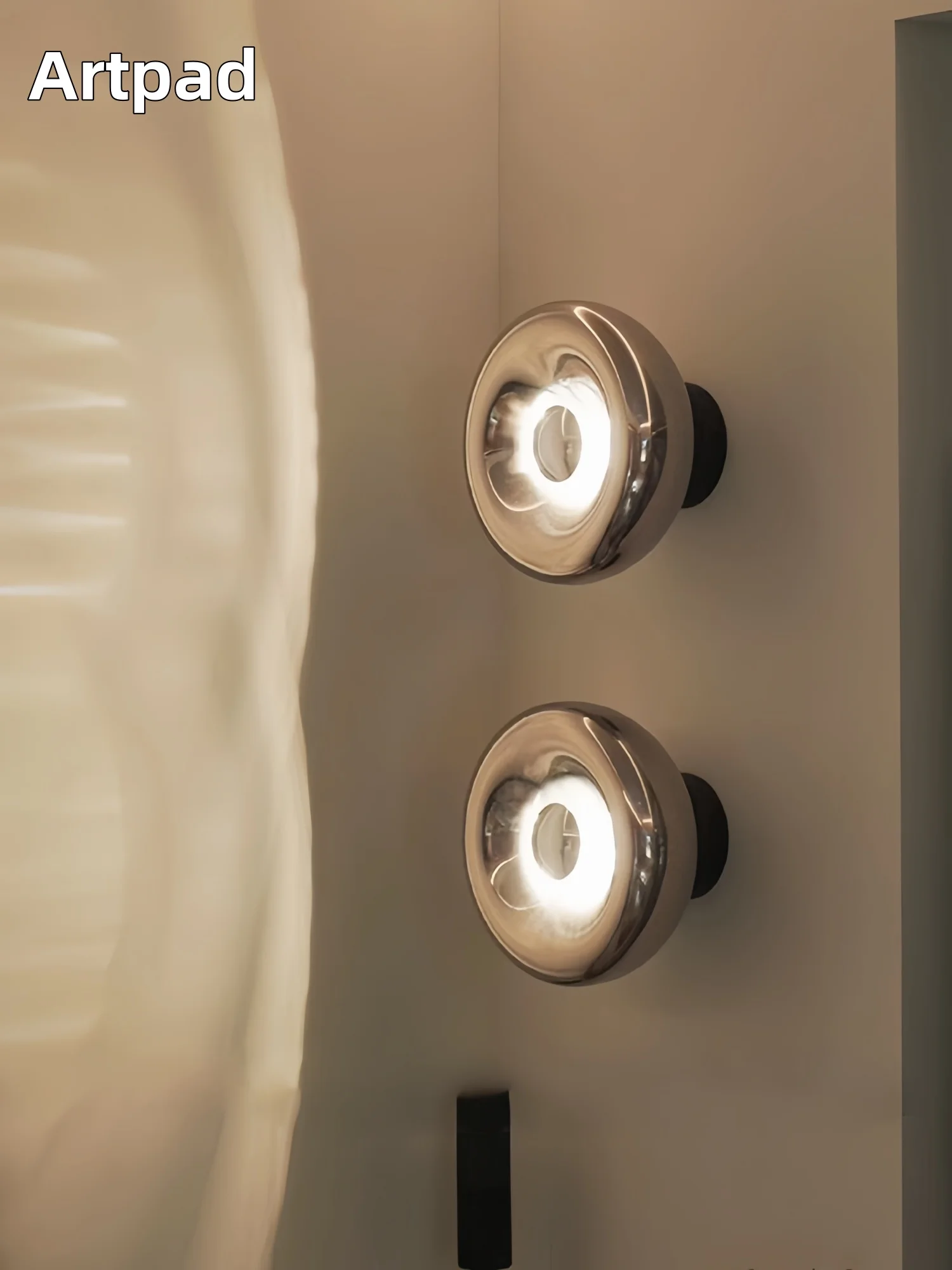Lámpara de pared de Lava moderna, lámpara de pared Bauhaus, diseño creativo, fondo de sala de estar, dormitorio, mesita de noche, apliques decorativos, iluminación
