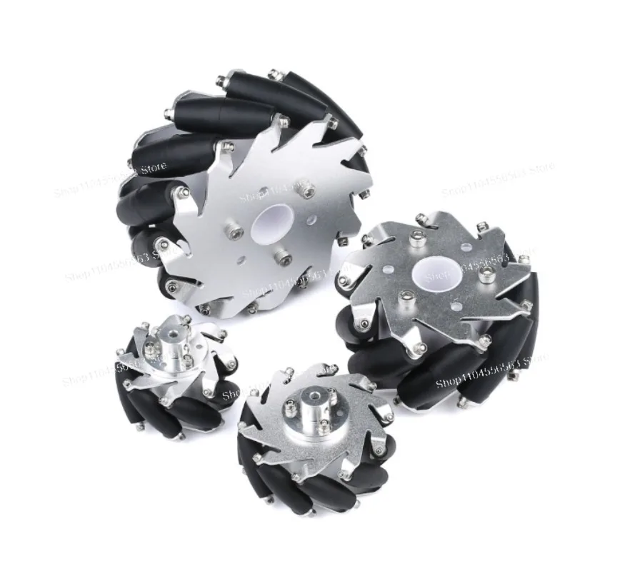 Metal Mecanum Wheel, Omni‑Directional Wheel, 60mm 75mm 100mm, Accessory For Smart Robot Car