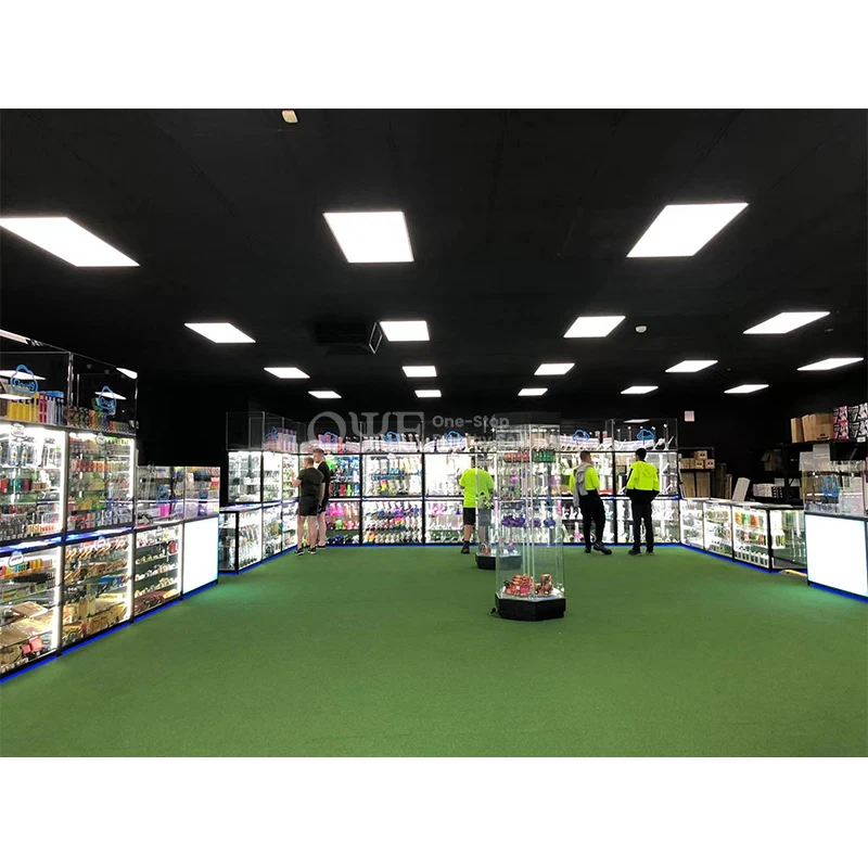 custom.Smoke Shop Design Counters Showcases Hookah  Shop Display Furniture Showcase