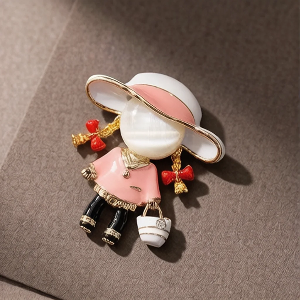 New Stylish Brooch, Versatile Accessory for Bags, Couple's Bow Tie Accessory, Women's Suit Pin, Anti-Exposure Accessory, Decorative Pin, Clothing Pin, Clothing Embellishment, Exquisite Brooch, Suit Lapel Pin, Commuter Brooch, Shoe Decoration, Light Luxury Waterproof DIY Personalized Outfit Accessory