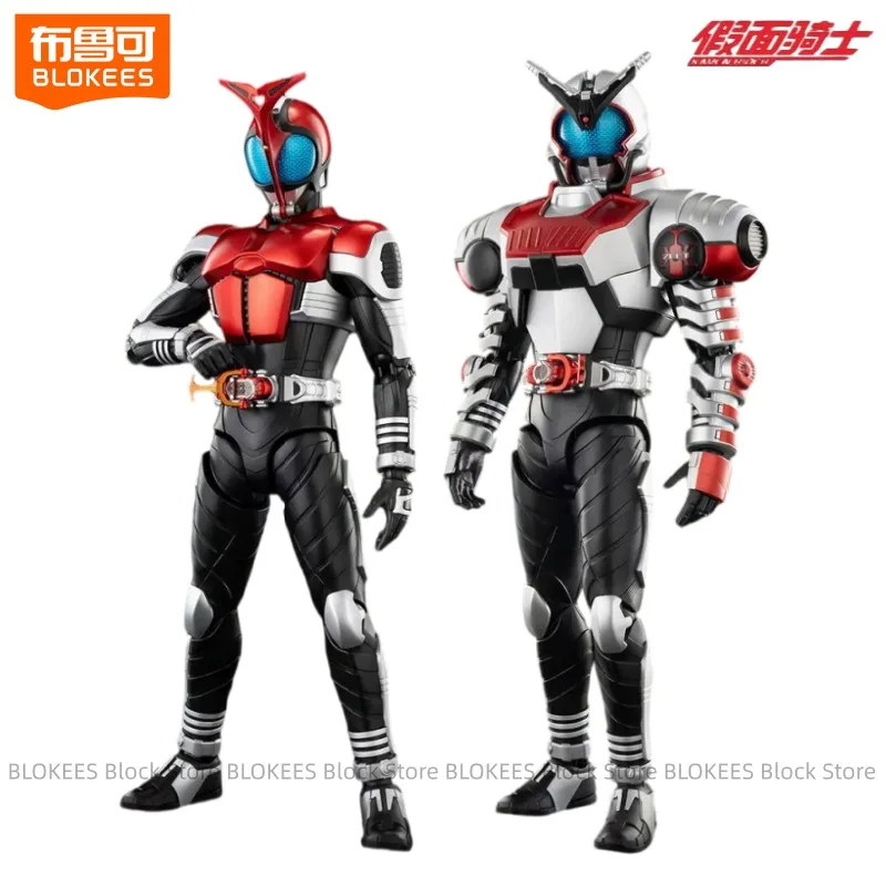 BLOKEES Kamen Rider‌ Kabuto‌ Building Block Legendary Knight Form Anime Assembled Toy Model Desktop Decoration Holiday Gifts