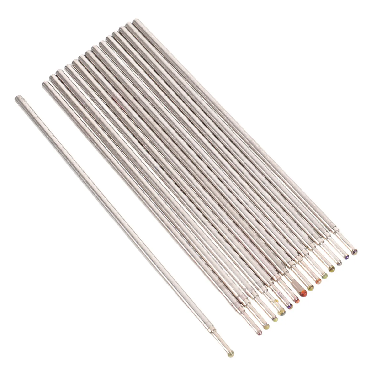 

15Pcs Skin Marker Pen Refills Tattoo Stencil Pen Refill Kit Colorful Gel Ink for Microblading Shading Tattoo Outline Precision