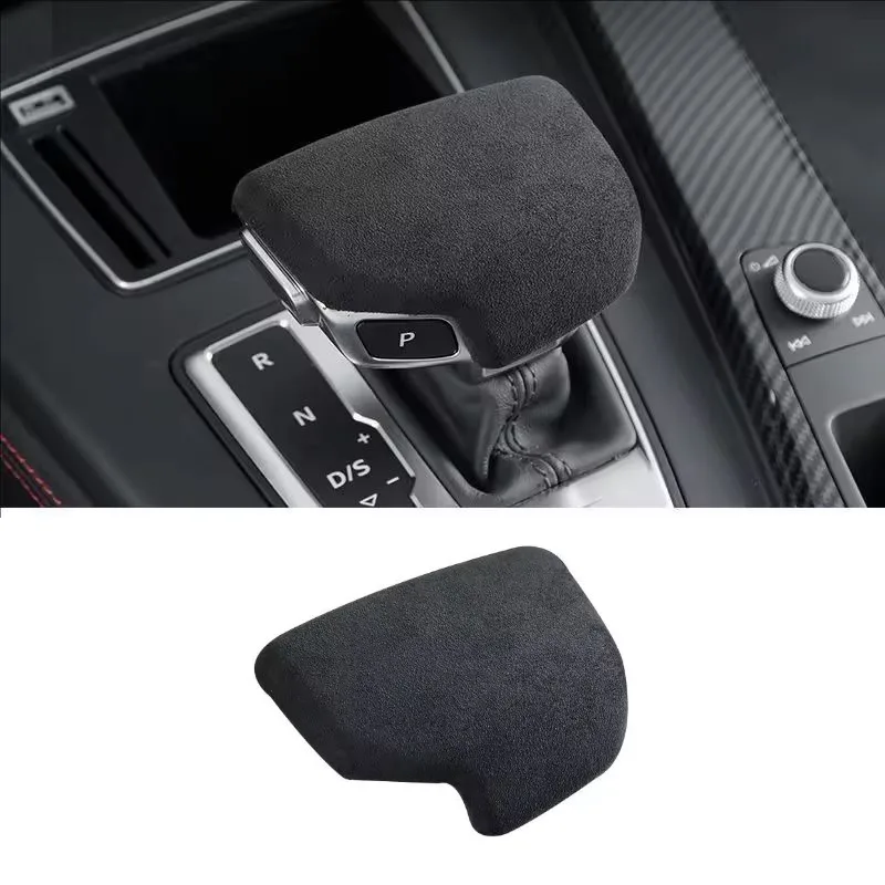 

Для Audi A4 B9 A5 2017-19 (левый руль) — накладка на ручку переключения передач, защитная отделка, кожаная декоративная наклейка, аксессуары для интерьера автомобиля