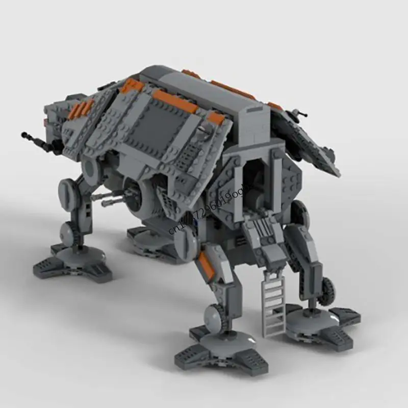 New 1360Pcs Famous Star Battle Movie Moc Mankaed Armored Transport Model Custom Puzzle Diy Creative Ideas Kid Toys Birthday Gift