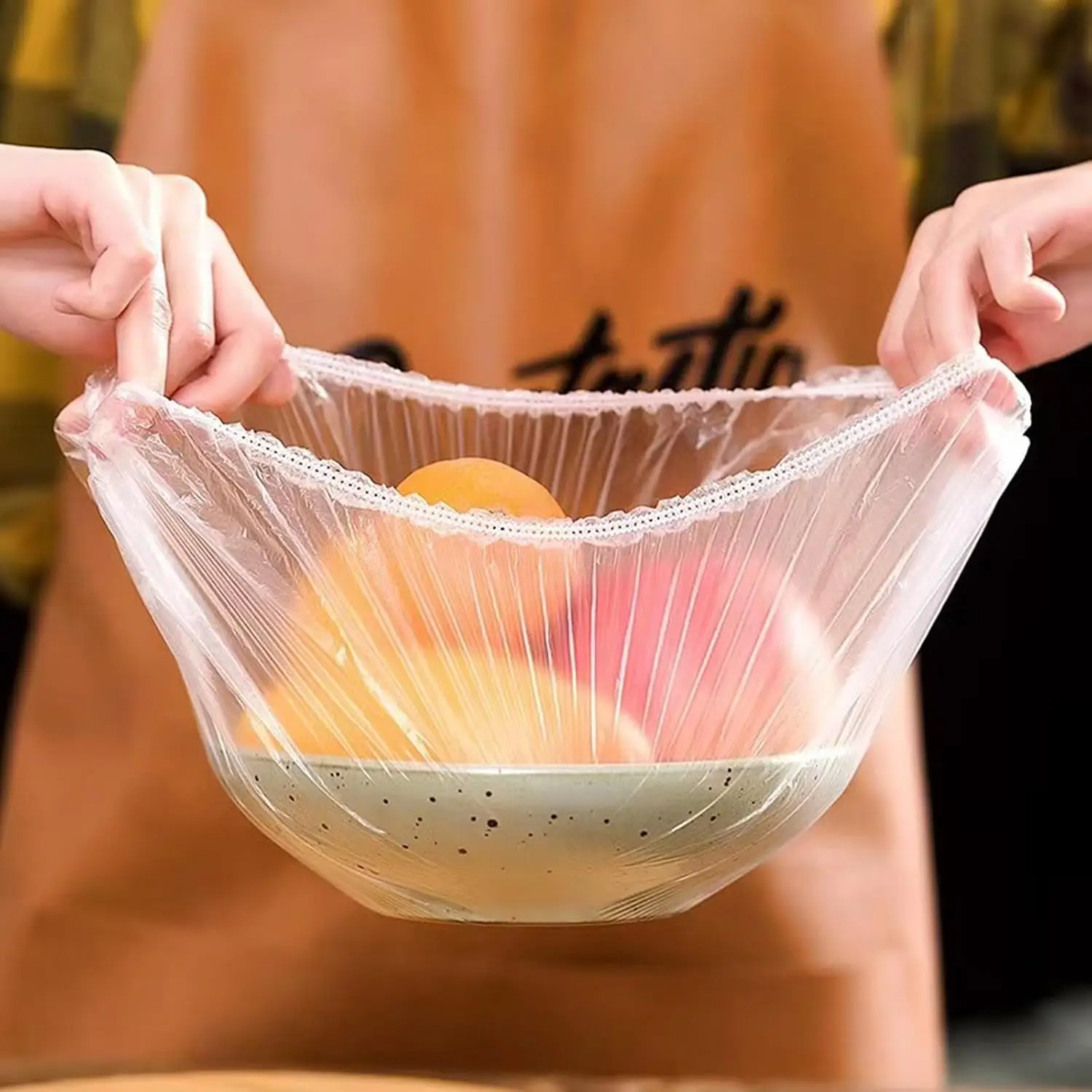 Plastic Disposable Food Covers Storage Cling Film Kitchen Fresh-keeping Saran Wrap Dust Organizer Shoe Cover Shower Headgear