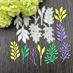 Plant Petal Cutting Leaves Metal Cutting Dies Craft Stamps Die Cut Embossing Card Make Stencil