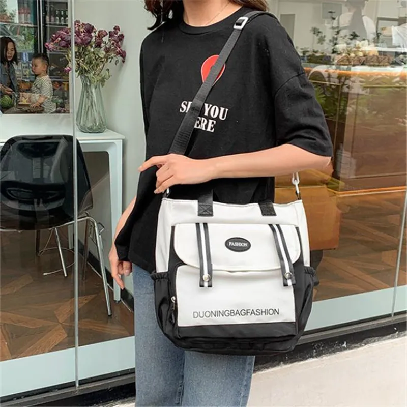 Women\'s Tote Bag, Large Capacity Daily Handbag, Travel Bucket Shoulder Bag, Fashion Messenger Bag,Campus School Bags Satchel