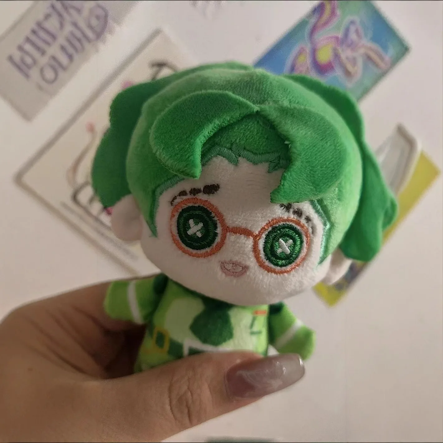 Identiteit V Freddy Riley Advocaat Anime Zeester Pluche Figuur Hanger Rugzak Boekentas Sleutelhanger Cartoon Katoen Auto Hangers Plushie