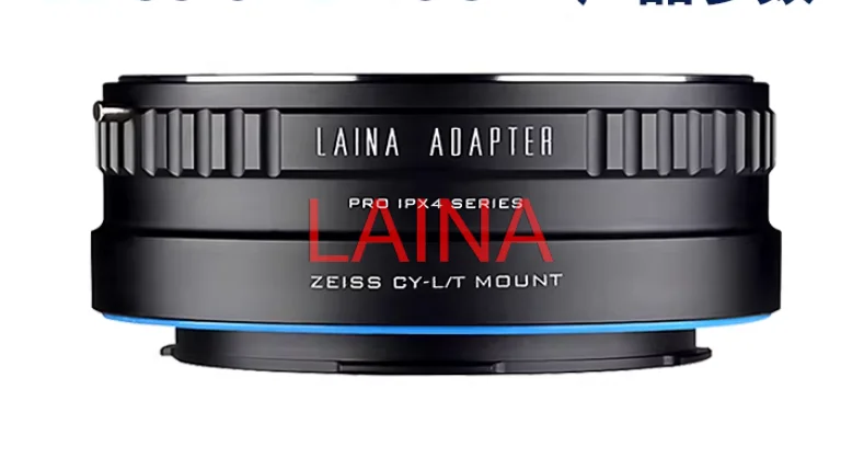 LAINA CY-LT Waterproof Lens Adapter for Zeiss CY YC Lens to L Mount Leica SL Sigma FP Panasonic S1 S1R S5 S9 Cameras