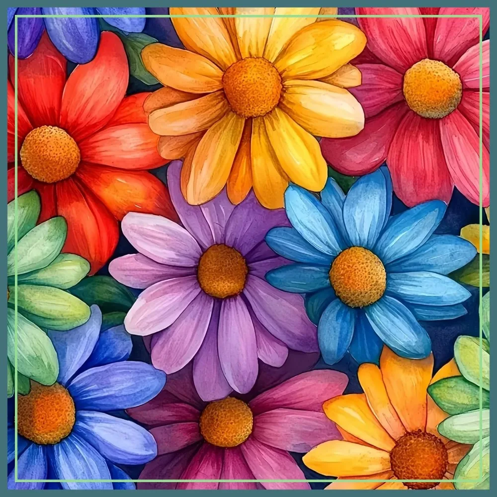 

5D Diamond Painting Kits for Adults, Round Gem Art DIY Full Drill, 13.78x13.78 Inch Home Wall Decor