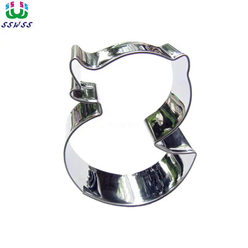Cartoon Duck Shape Cake Decorating Fondant Cutters Tools,Stainless Steel, Animal Cake Cookie Biscuit Baking Molds