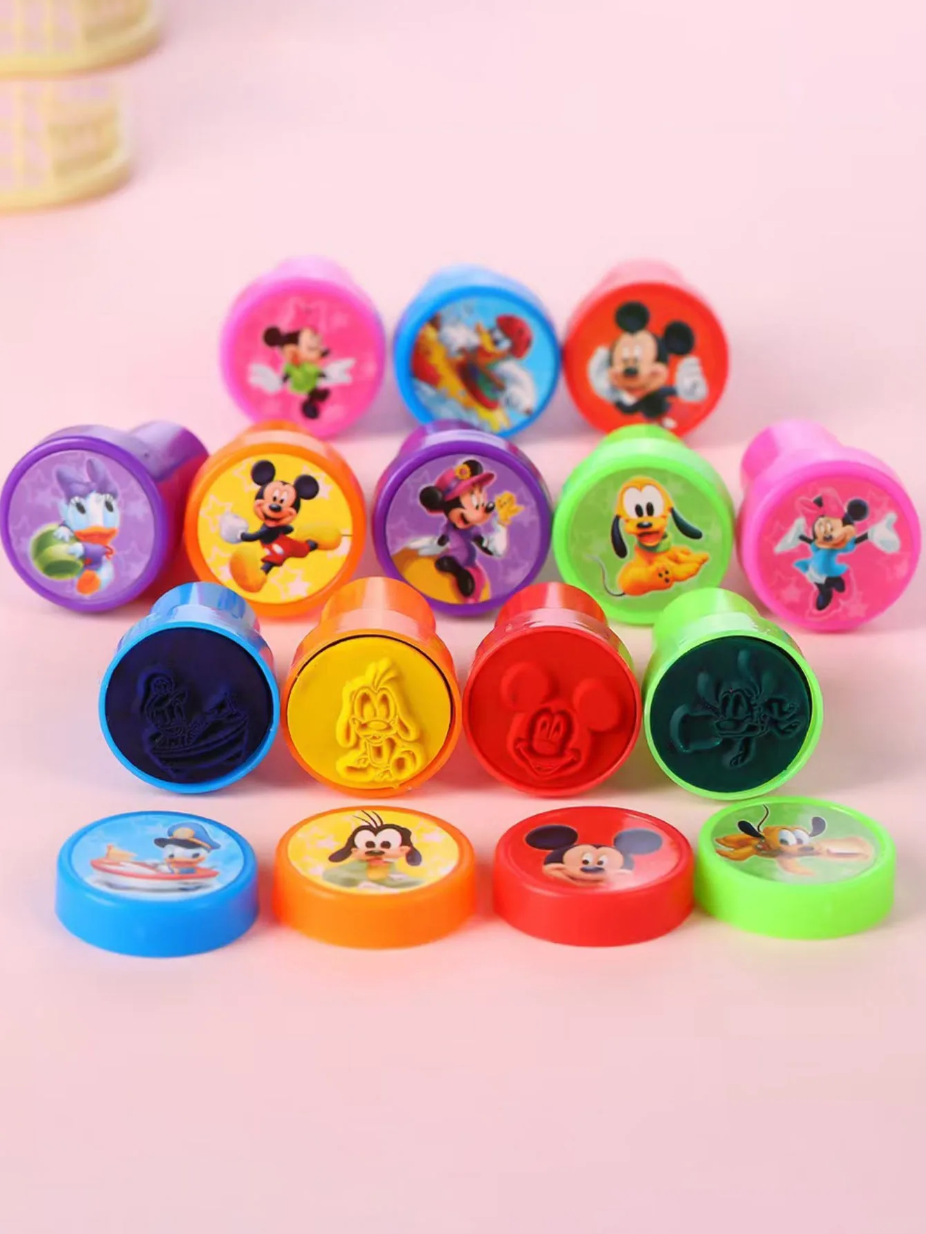 12pcs Mickey Spider-Man Cartoon Cute Reward Seals Perfect for DIY Scrapbooking Diary Decor And School Projects