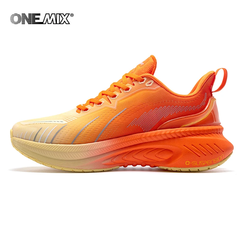 ONEMIX 2024New Cushioned Running Shoes women Fall Winter Heavy Runners Lace-up Women Jump Rope Dance Non-slip Outdoor Sneakers