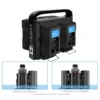 모든 V 마운트 카메라 배터리용 배터리 충전기, DC 16.5V 전원 공급 장치 출력, 4 채널 V 마운트/V 잠금, 98, 130, 145/200 6