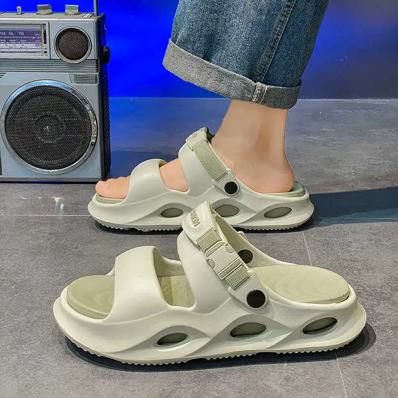 

Суперлегкие мужские шлепанцы с открытой спиной, специальные кроссовки, шлепанцы, роскошный спортивный топ, комфорт