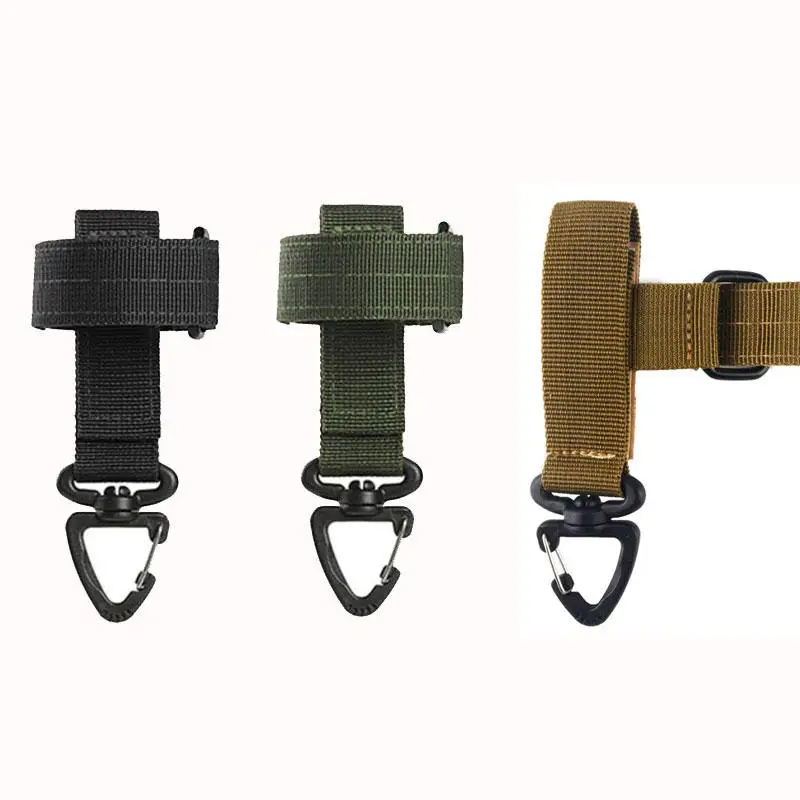 Nylon Durable High-quality Storage Straps Outdoor Tactical Glove Hook Multi Functional Mountain Climbing Rope Storage Buckle