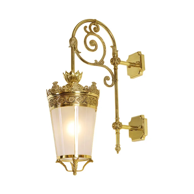 

European luxury villa hotel balcony outdoor creative waterproof wall lamp