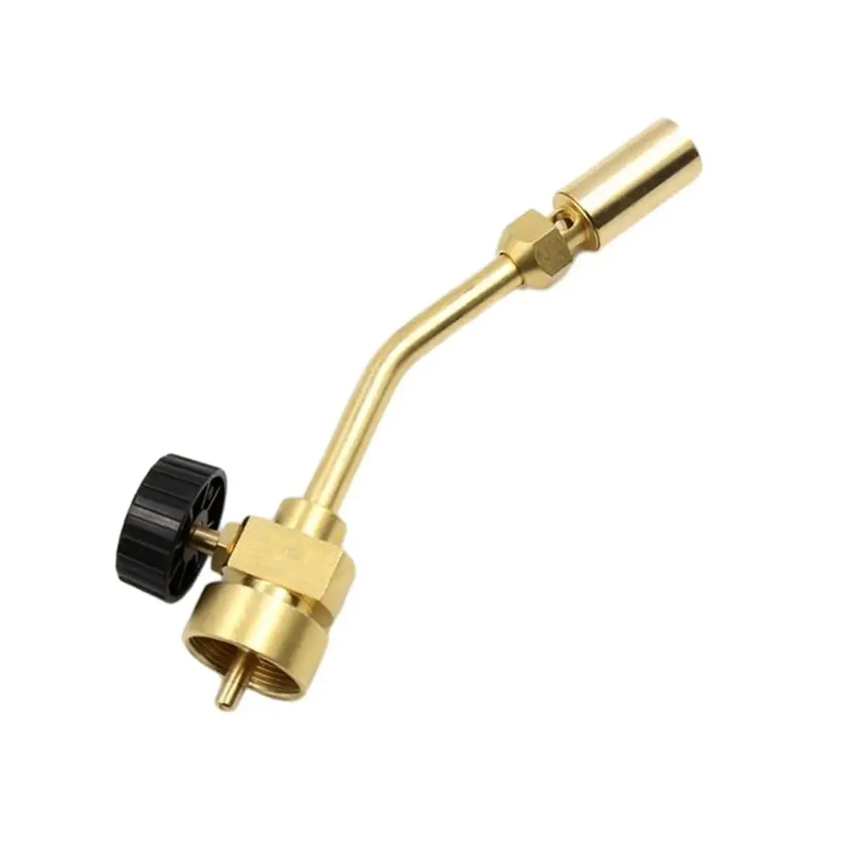 Propane Gas Torch Made of Brass Material for Mapp Map.Pro Gas,Pencil Shaped Flame Used for Brazing BBQ & DIY - view 6