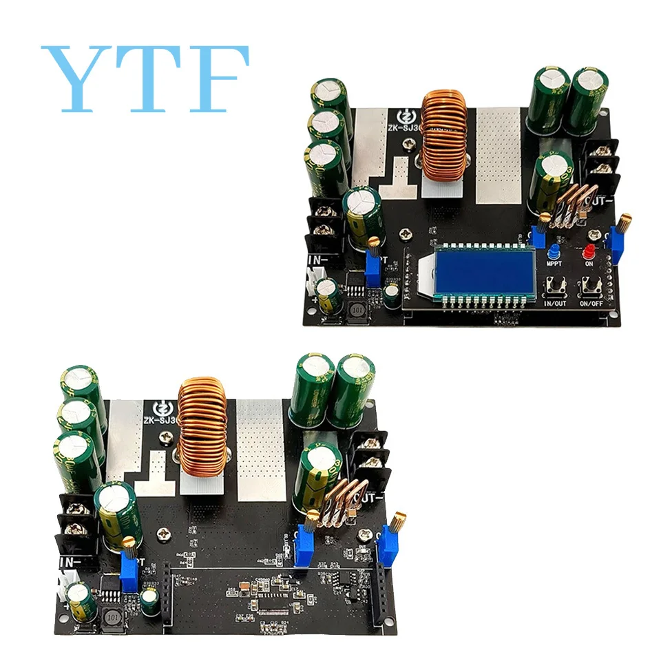 

ZK-SJ30 700W Synchronous Rectification 30A Automatic Voltage Rise And Fall Power Supply Module Solar Charging MPPT