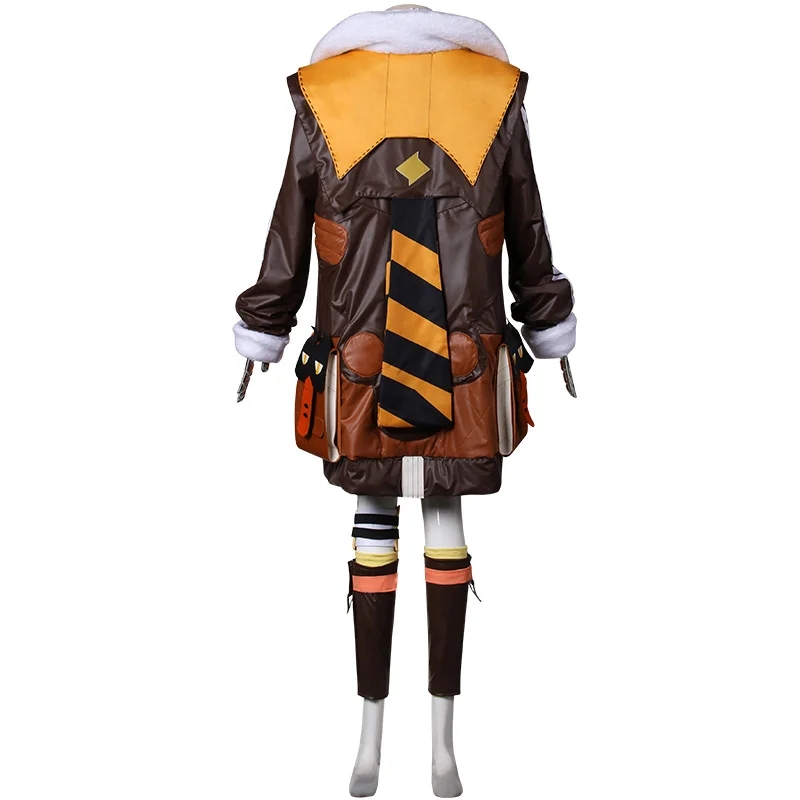 Nieuwe Haak Cosplay Kostuums Games Honkai: Star Rail Cosplay Pruik Kleding Bruin Geel Pak Halloween Carnaval Kostuums Schattige Set