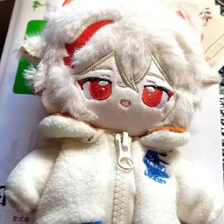 Kaedehara Kazuha 20cm Cotton Dress Up Doll Genshin Impact Cartoon Dressing-up Plush Puppet Girls' Children's Cute Gift Toys