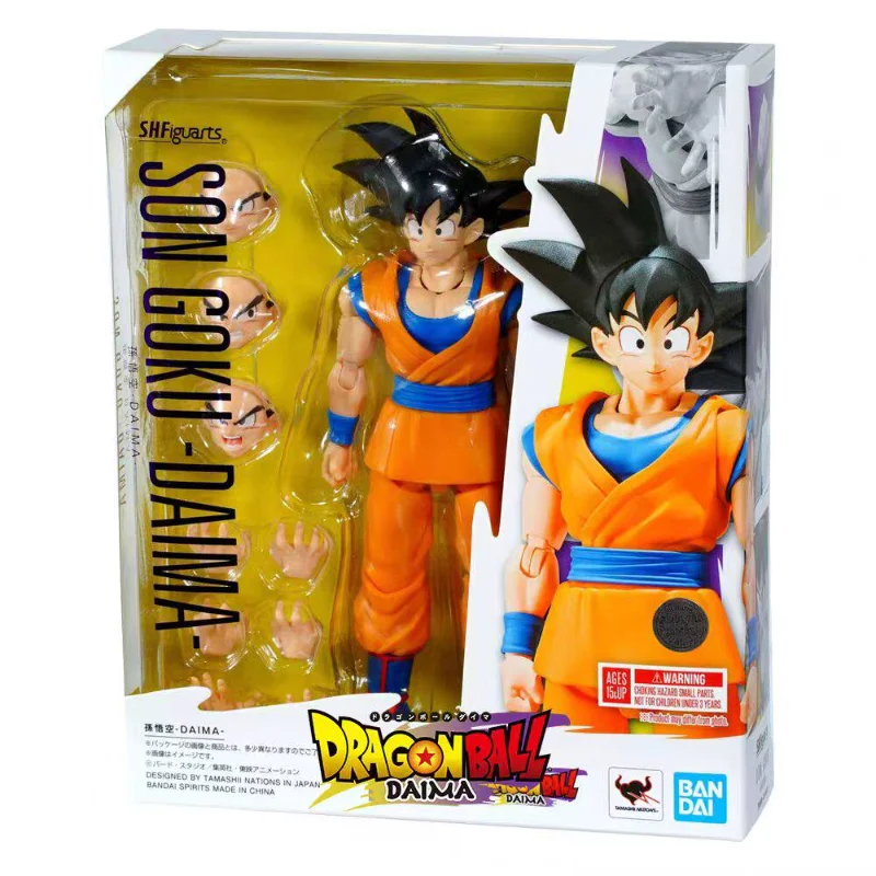 

Bandai SHF Dragon Ball Great Demon Son Goku Kakarot TV New Animation Action Figure in Stock