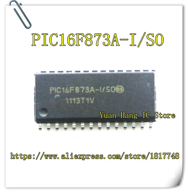 5PCS/LOT PIC16F873A-I/SO PIC16F873A PIC16F873 16F873 SOP28  Controller