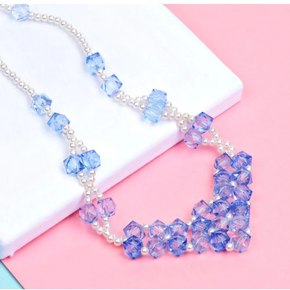 Bead Gift Box, Children's Puzzle Toy, Handmade DIY Material Package for Girls, Necklace, Acrylic Beads