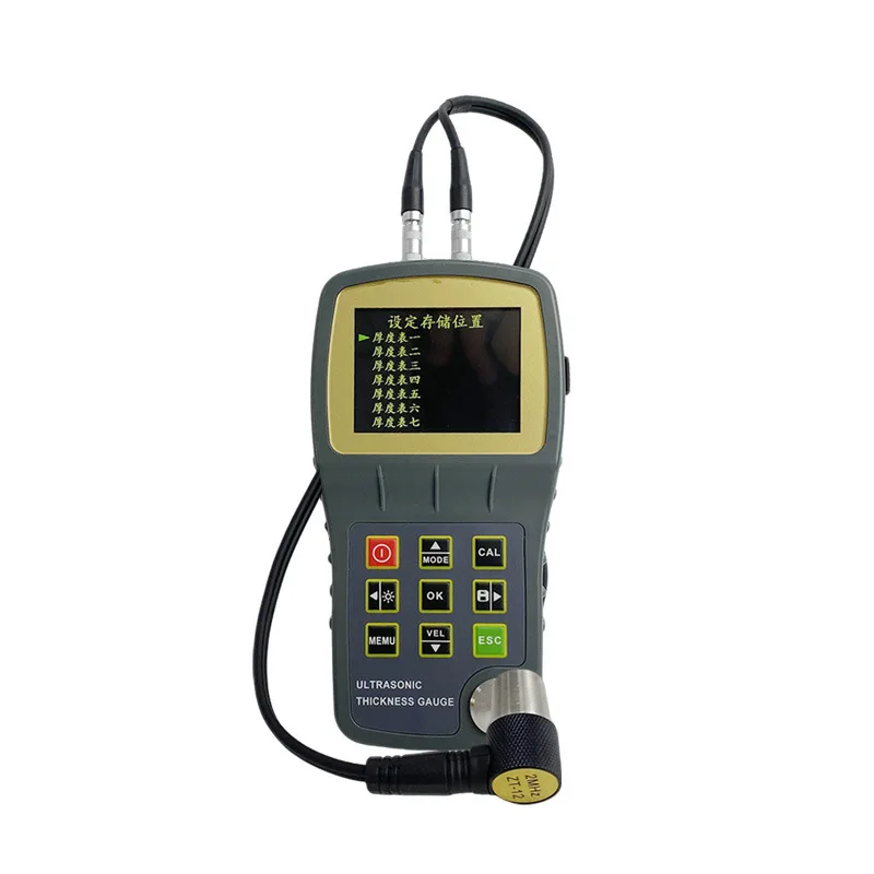 Digital Ultrasonic Thickness Gauge Penetrating Type Metal Pipe Wall Steel Plate Digital Thickness Measurement Wall Thickness