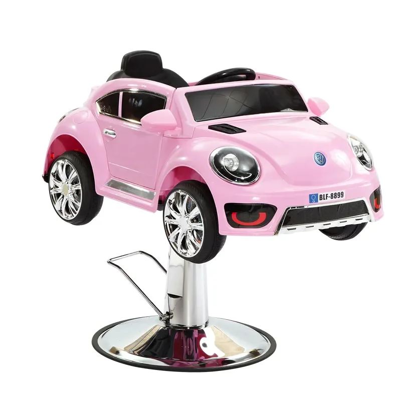 Hot Sale Cheaper Children's Hair Cutting Seat Cartoon Car Hairdressing Chair with Mp3 Child Seat Cushion for Children