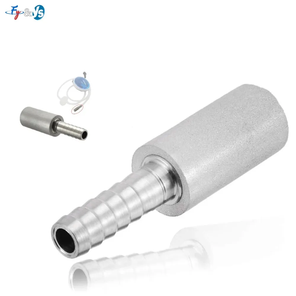 50 шт./лот, диффузионный камень для пивоварения, нержавеющая сталь, 1/4 дюйма, карбонационный камень, аэрационный оксигенационный камень для пива, домашнего пивоварения