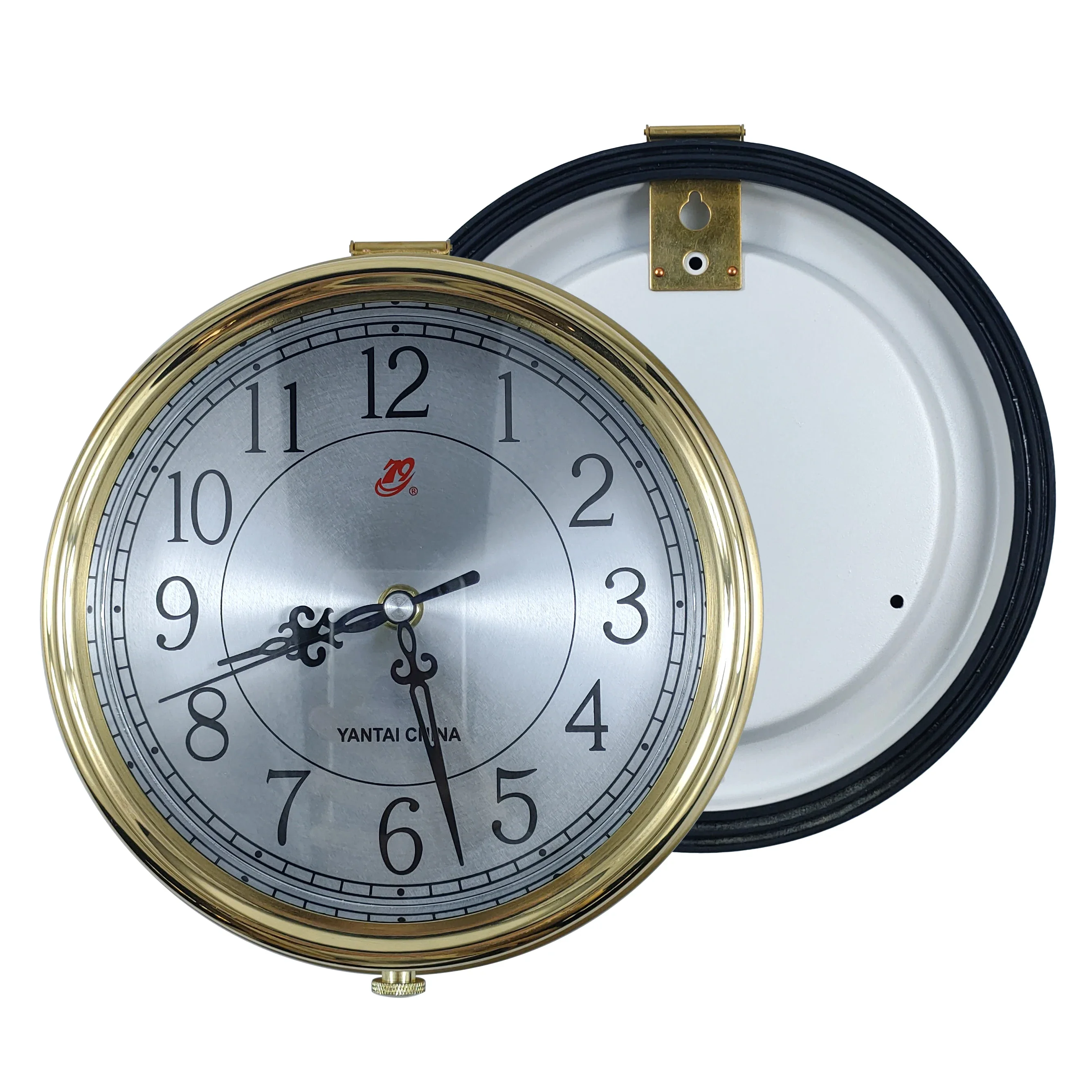 IMPA 370204 High Quality Brass Marine Quartz Digital Wall Clocks