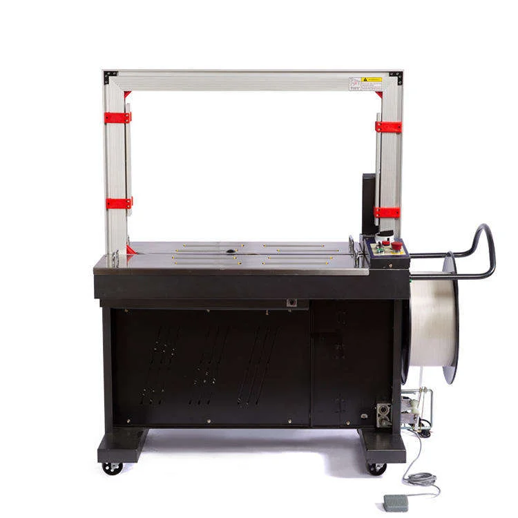 Picture 4: Table Tyre Poly Pack Pp Case Box Plastic Belt Strapping Machine PackagerLT-DBA150 Automatic Carton Box Automatic High Platform