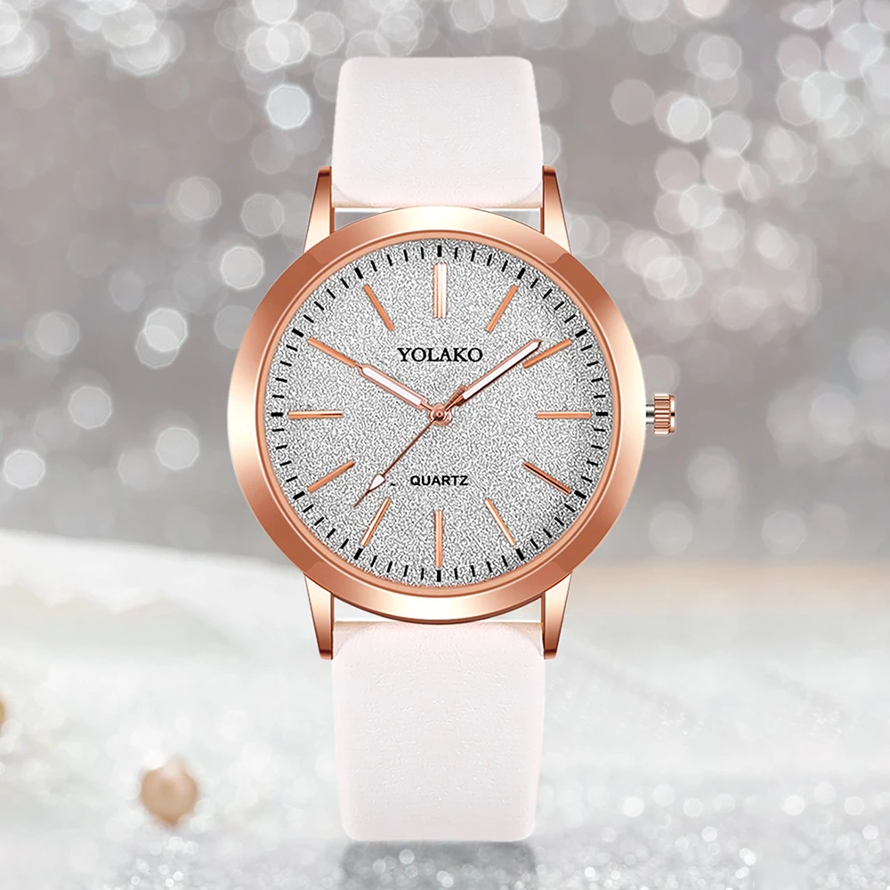1PcFashion Exquisite Minimalist Watch Set,Multiple Colors Available,Perfect Gift For Birthday,Graduation Season,Thanksgiving Day