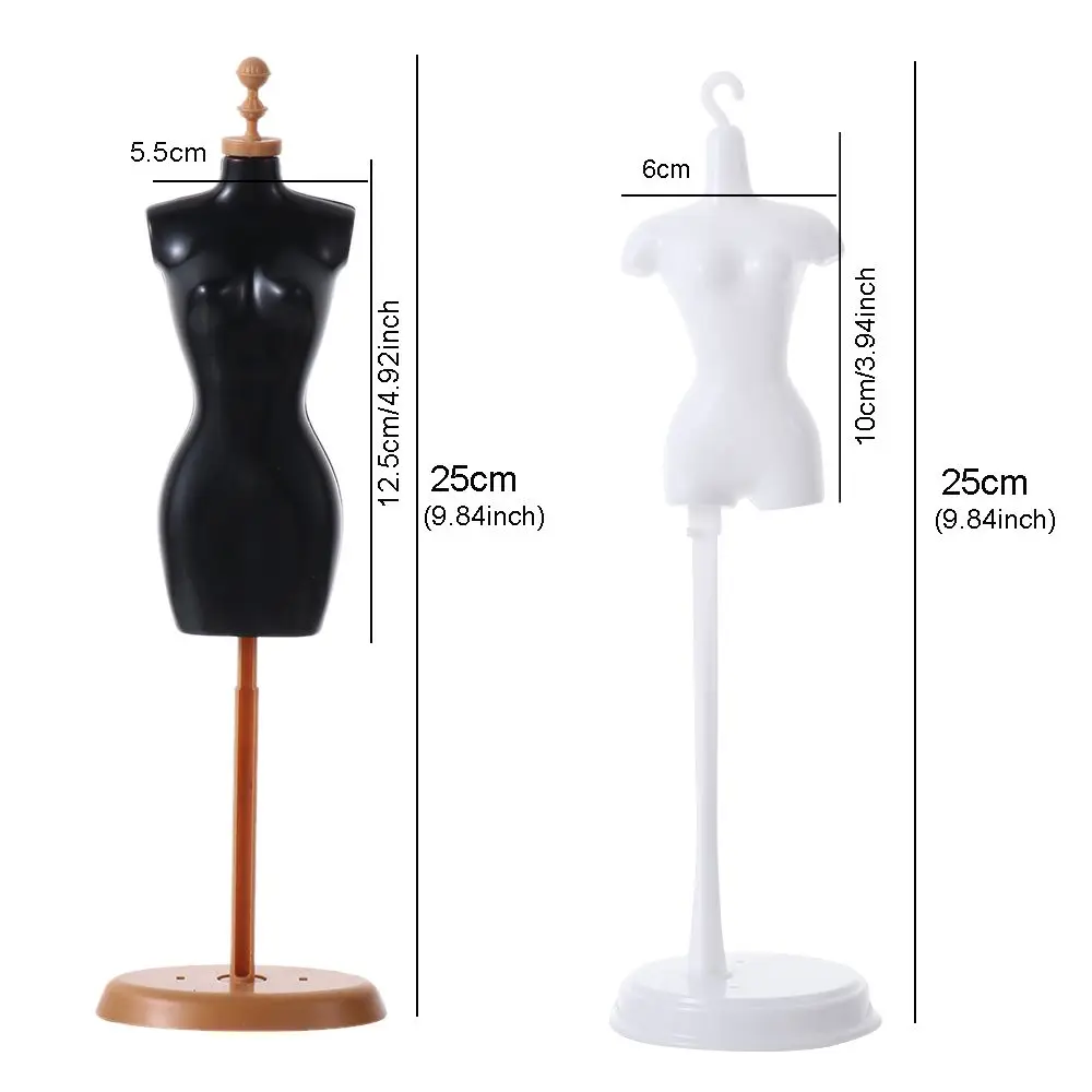 Mini cintres de maison pour vêtements, support de robe de beurre, présentoir de mannequin