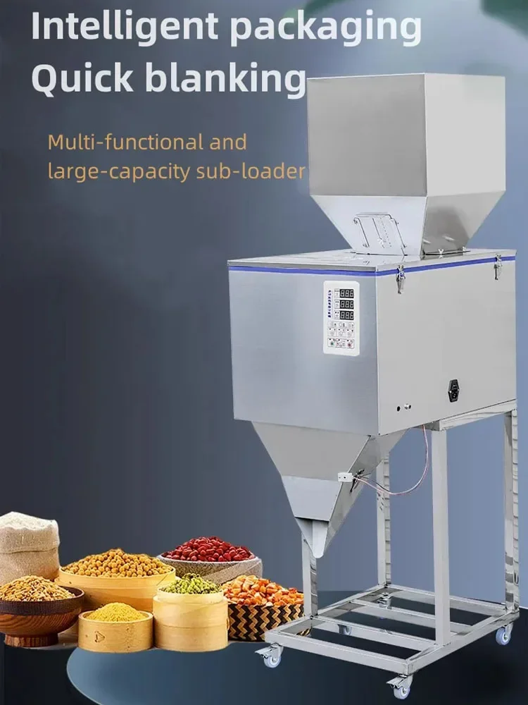 

10-999g Food Automatic Packing Machine Granular Powder Medicinal Weighing Racking Machine High-Quality Desktop Filling Machine