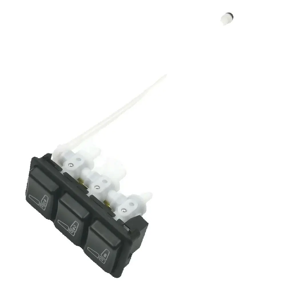 New Truck Seat Lumbar Adjustment IPS Valve 2/3 Buttons 29074-02/04E 81623986093 42538404 For ISRI 6860 NTS/MAN/IVECO (Black )