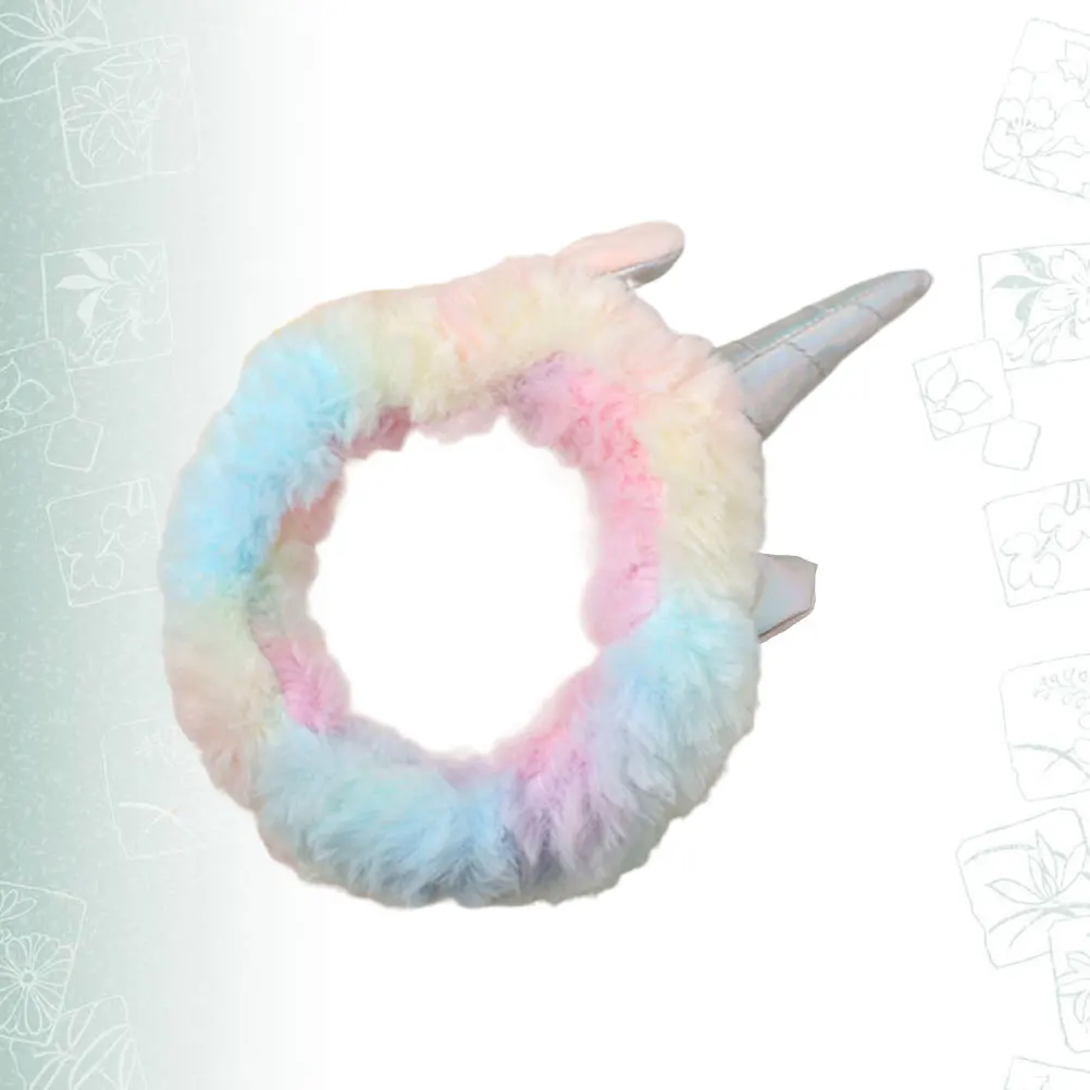 

Unicorn Hair Bands Stylish Headwear Elastic Sequins Design Lightweight Comfortable Wear Party Supplies Headdress Hair