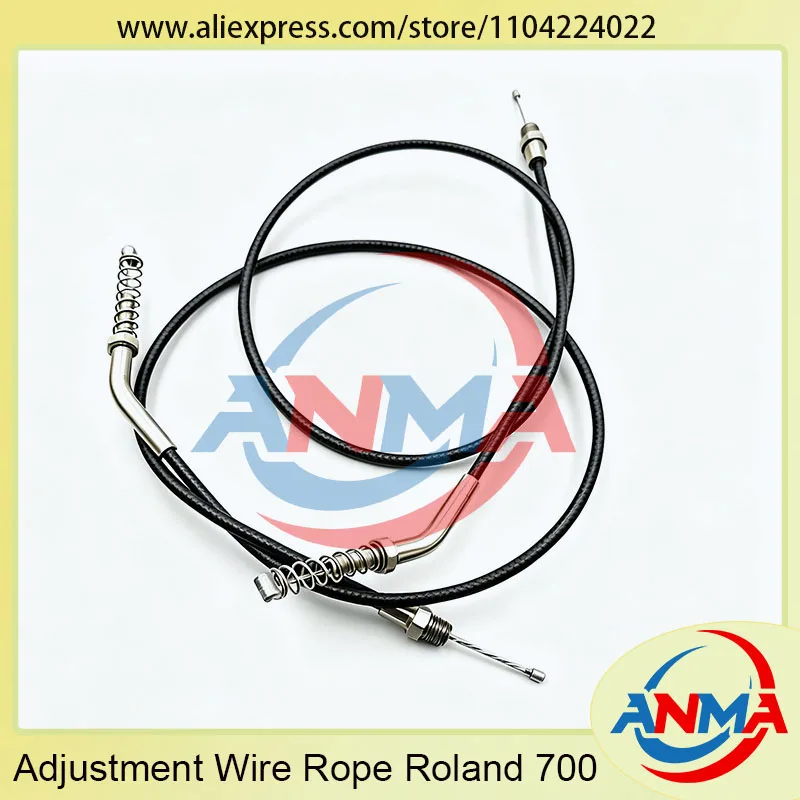 2Pieces Feeder Suction Nozzle Adjustment Cable For Man Roland 700 Offset Printing Machine Sucker Pull Wire Rope Spare Parts