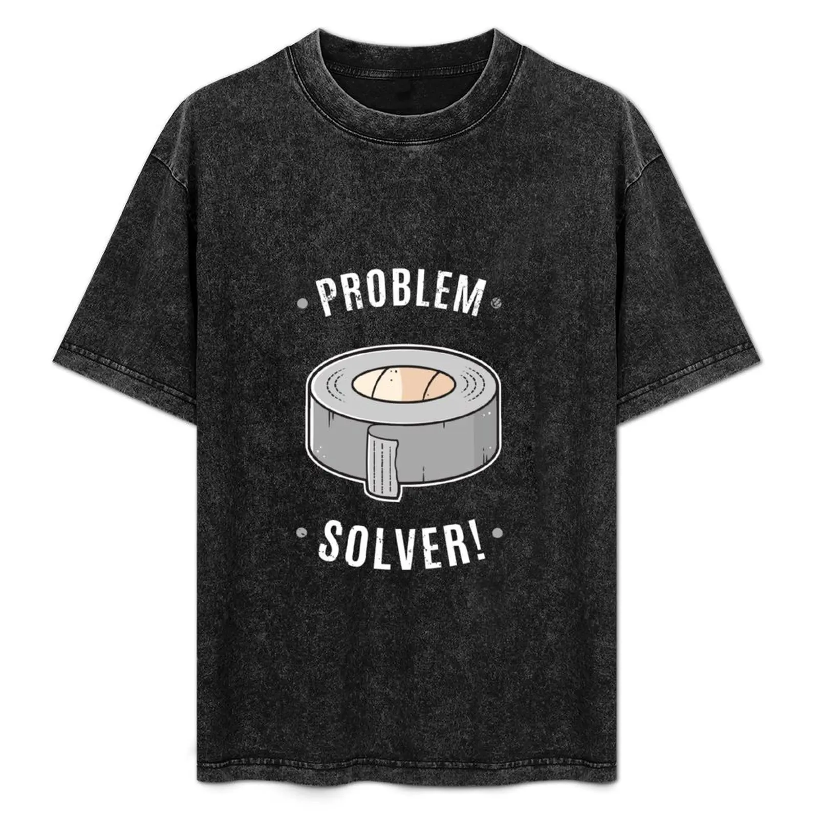 Duct Tape - Problem Solver T-Shirt Casual Breathable Short Sleeve Top